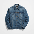 BUTTON UP CASUAL DENIM JACKET
