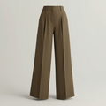 Women's High Waisted Wide Leg Tailored Trousers Classic Relaxed Fit Dress Pants