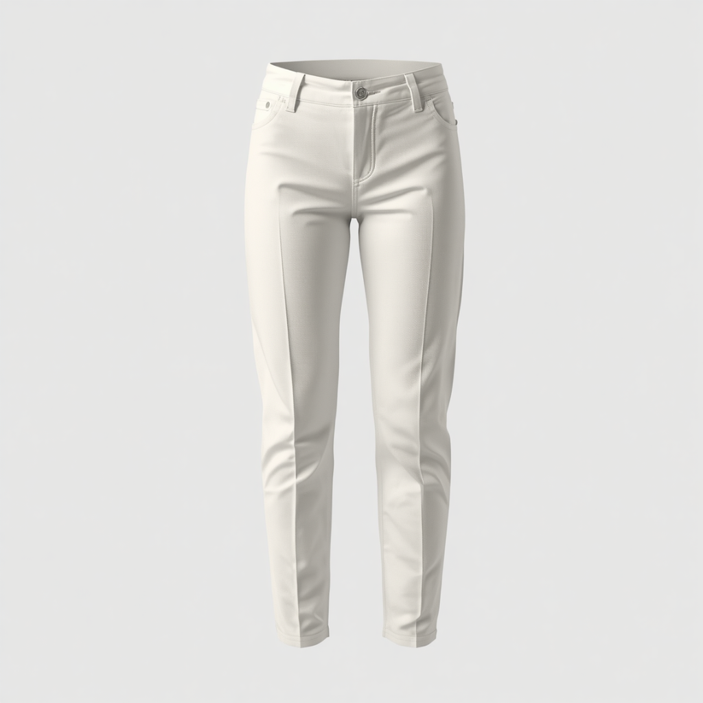Women's Slim Fit Stretch Chino Pants Mid-Rise Everyday Casual Trousers
